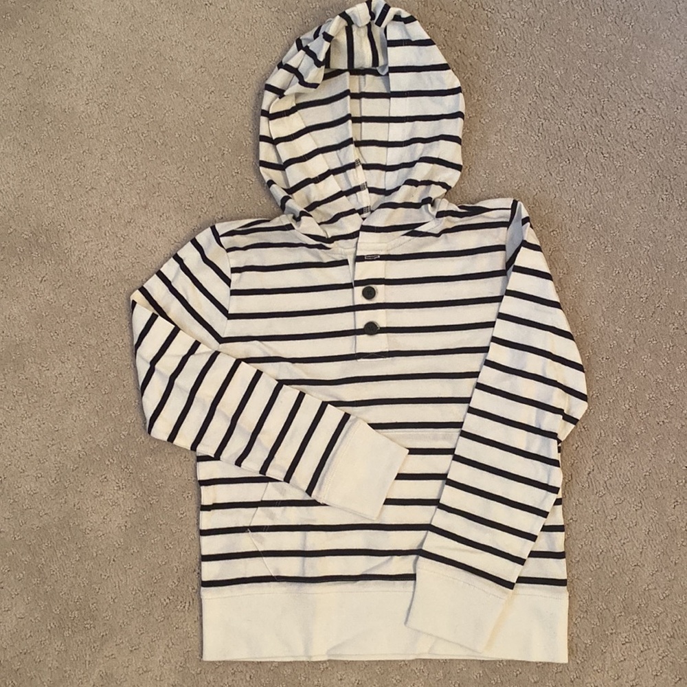 NWOT J.Crew Boys Lightweight Hoodie 6-7